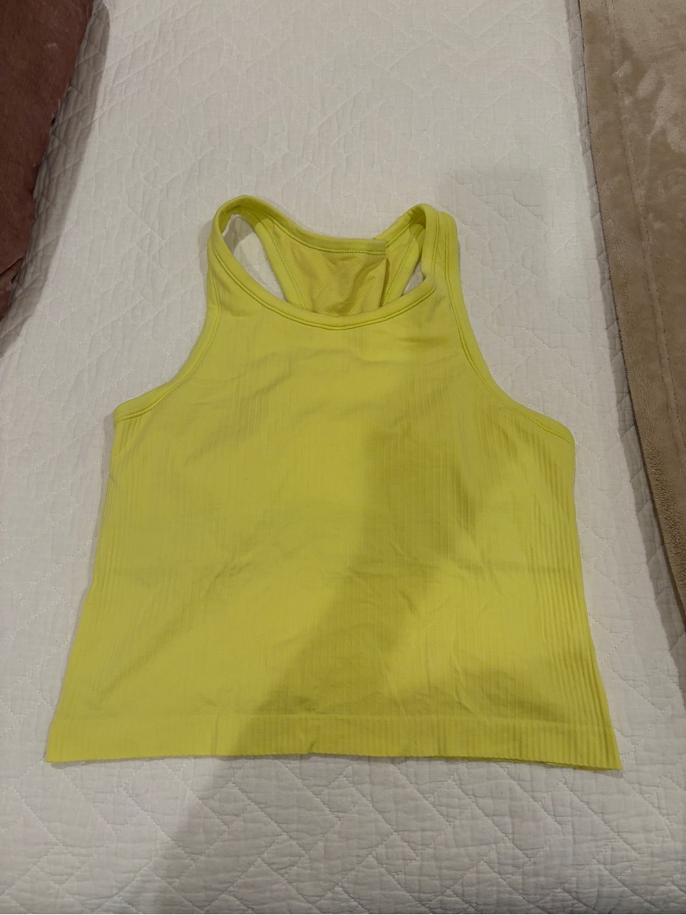 Lululemon Ribbed Crop Tank